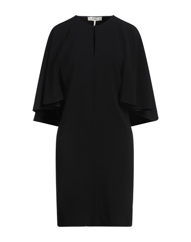 Chloé Woman Mini dress Black Size 6 Acetate, Viscose, Elastane