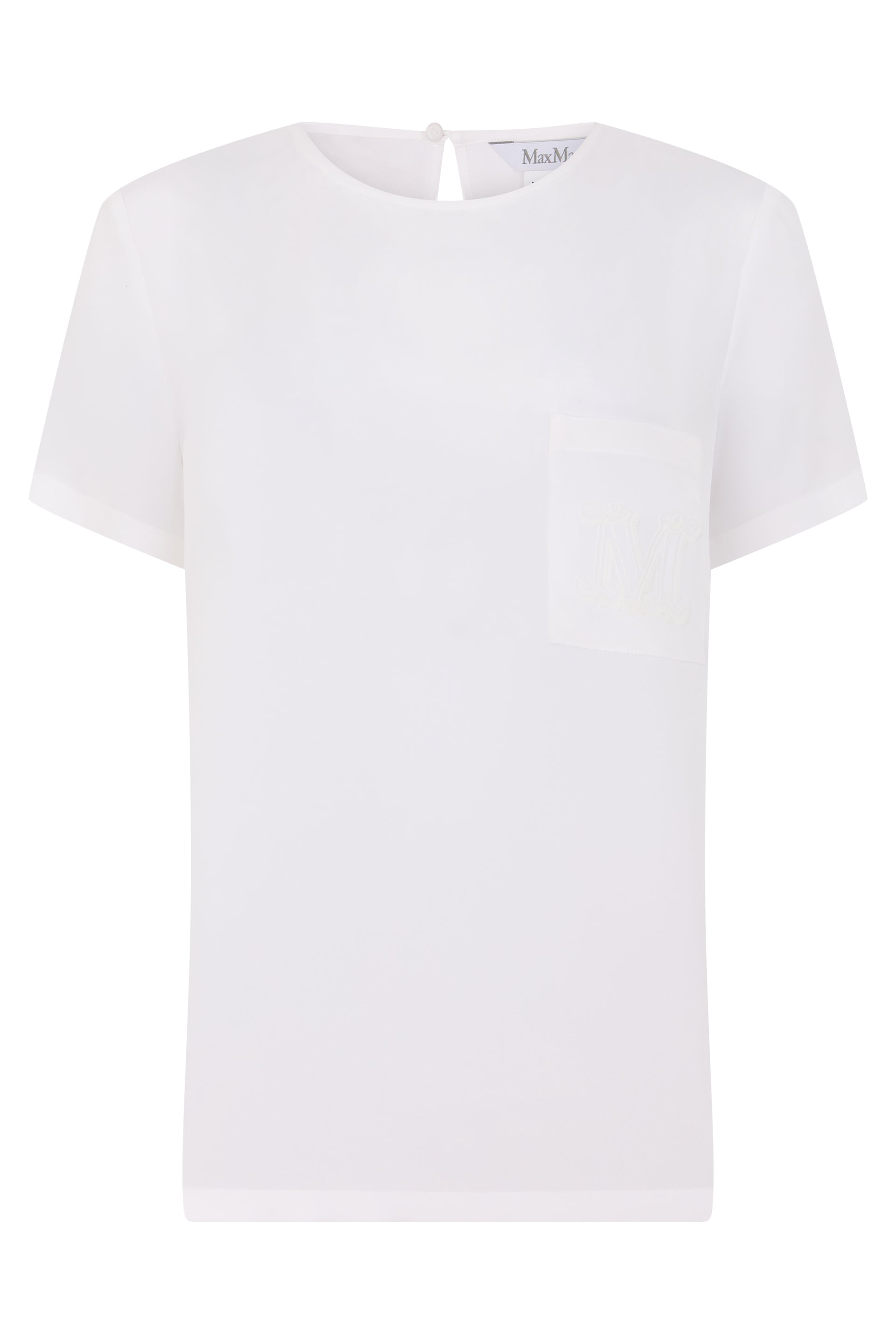 100% Silk Shirt — White