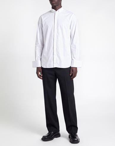 Man Shirt White Size 18 Cotton