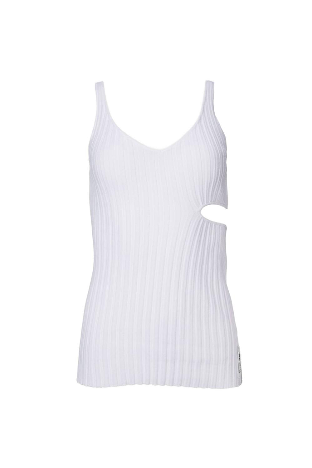 Knife Top In White