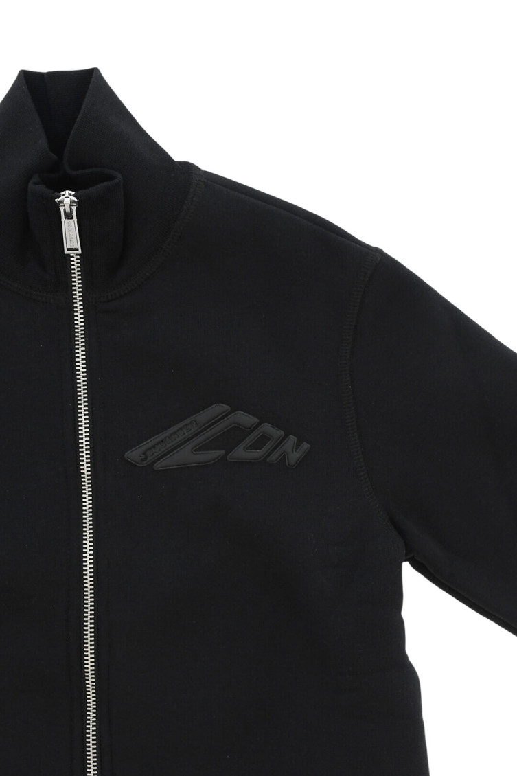 Boys Black Regular-fit Jacket