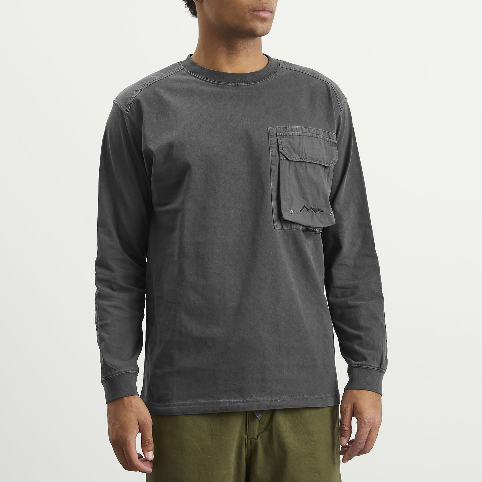 Men's Armor Long Sleeve Top Black