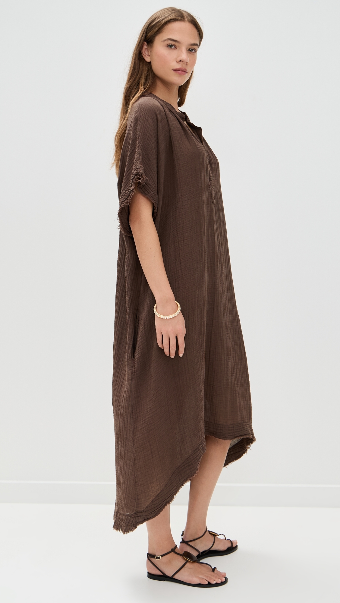 Tunisia Dress Chocolate One Size