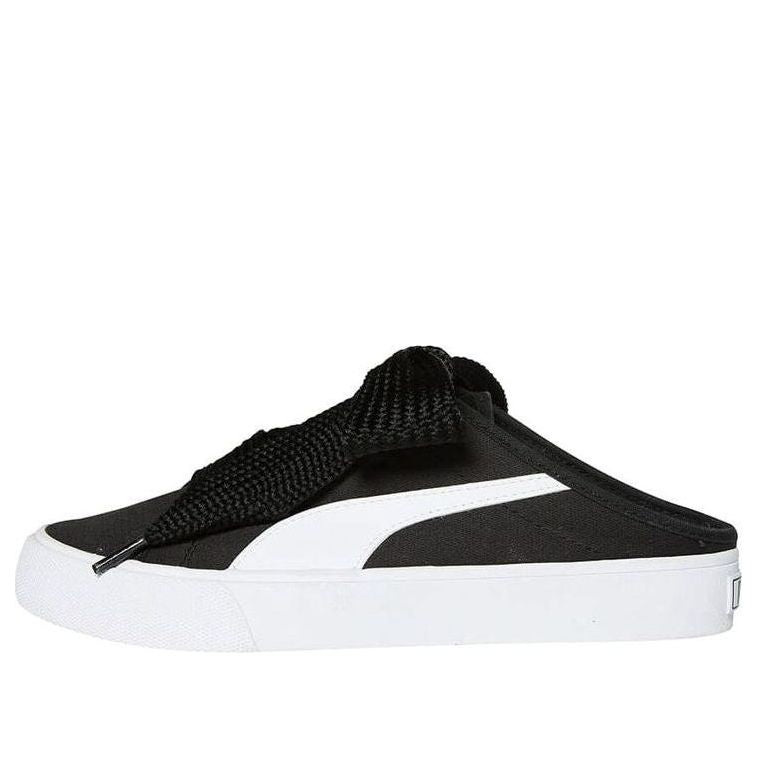 (WMNS) Bari Mule Ribbon 'Black White'