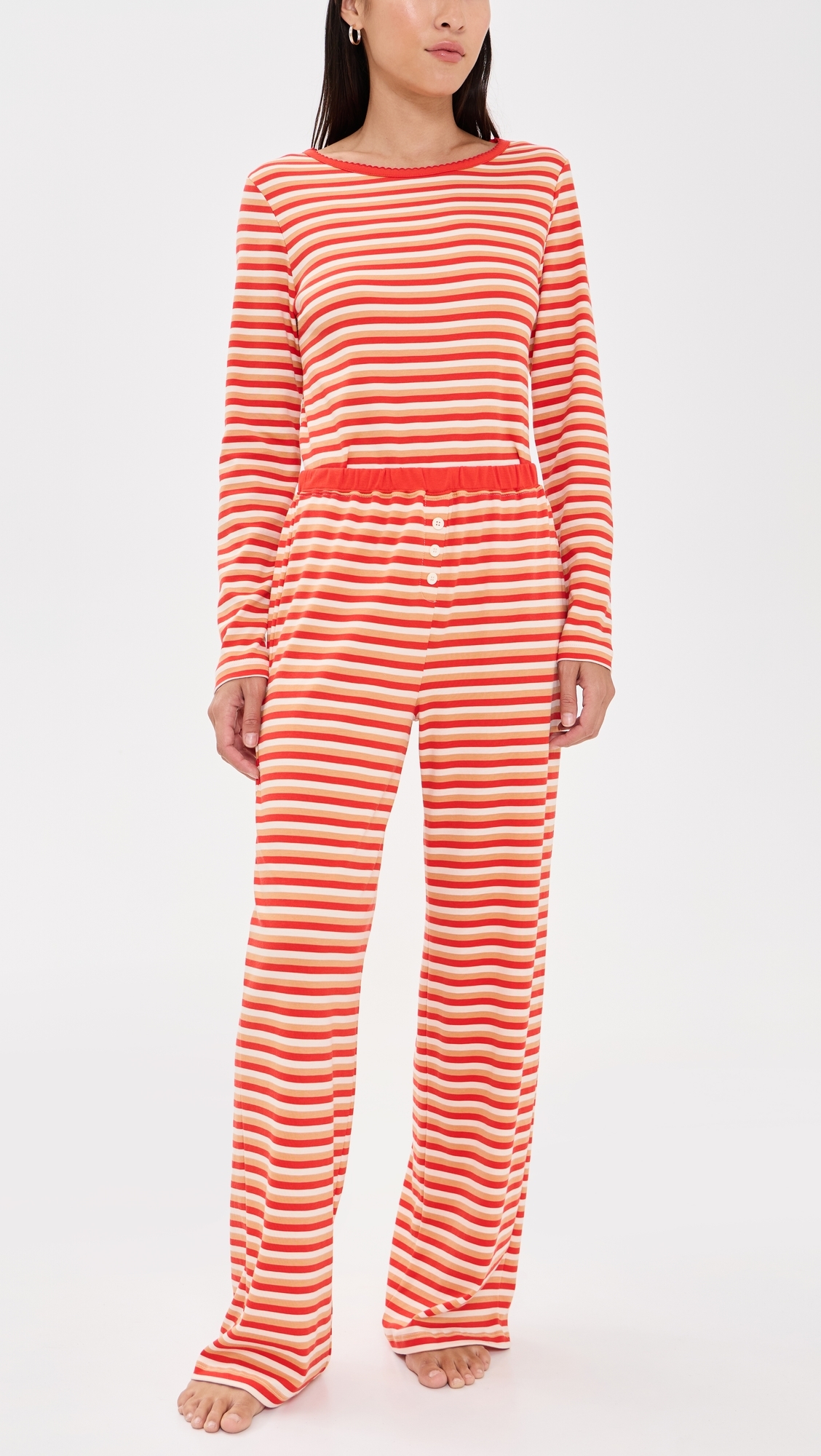 Ellie Pajama Set Cinnamon