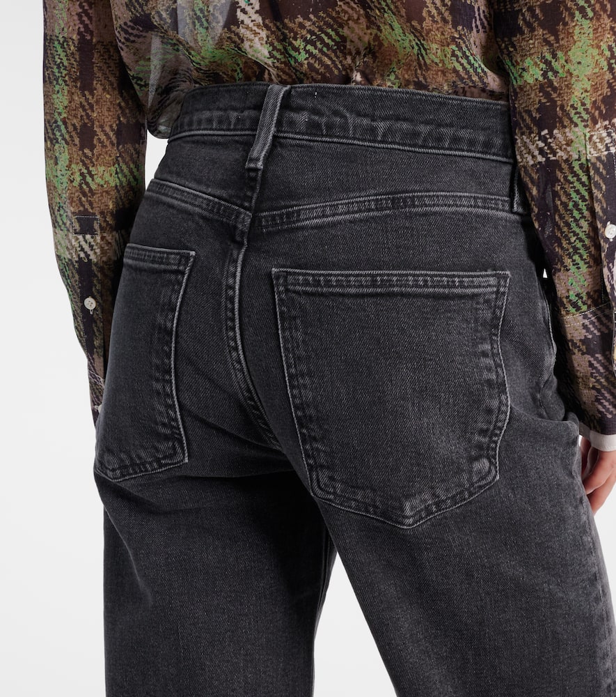 Harper mid-rise straight jeans