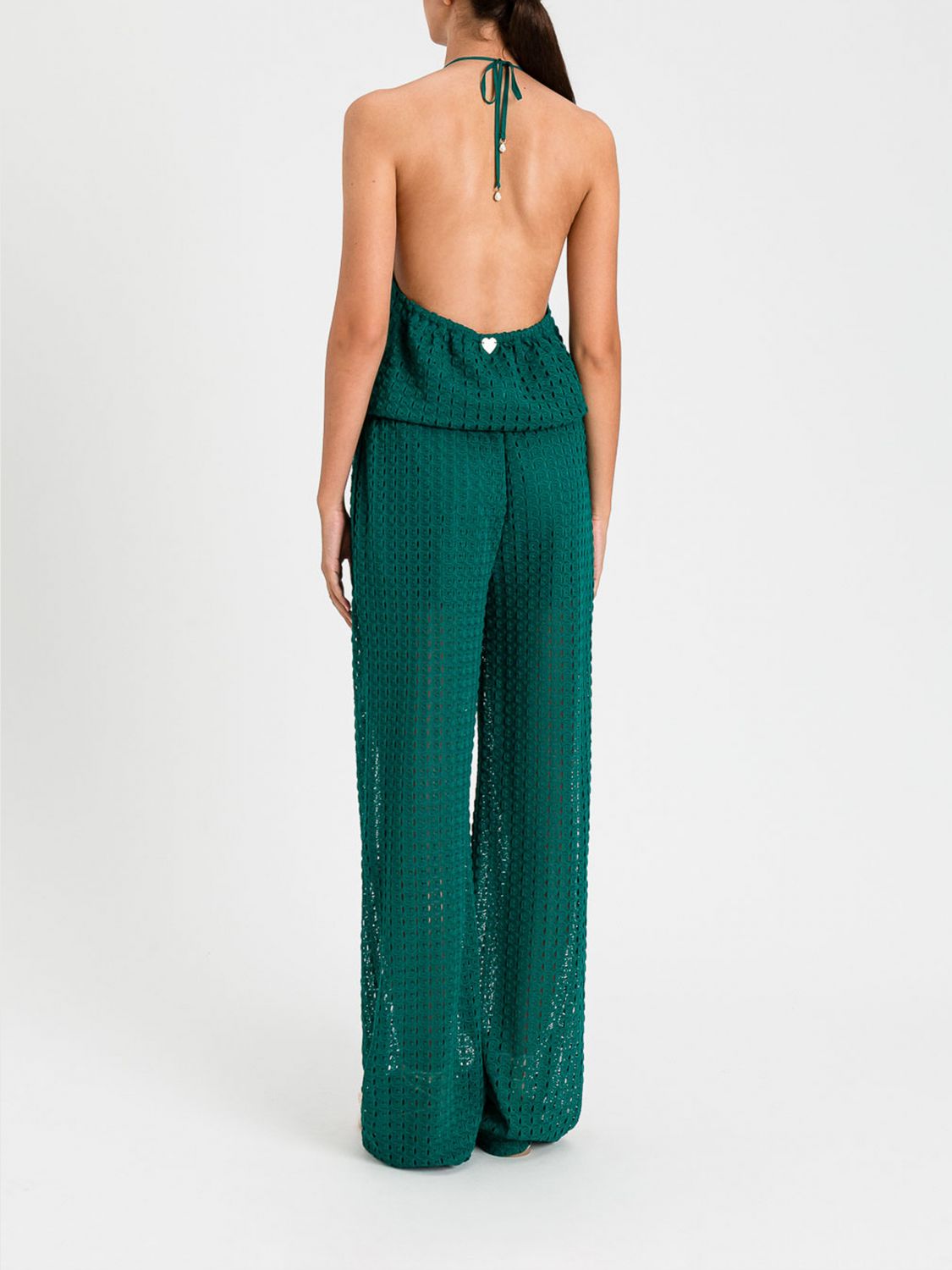 Jumpsuit Woman color Emerald