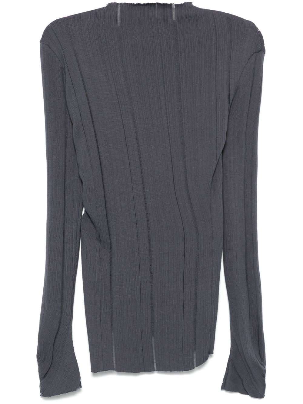 Asymmetric sweater - Grey