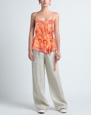 Woman Top Apricot Size 0 Silk