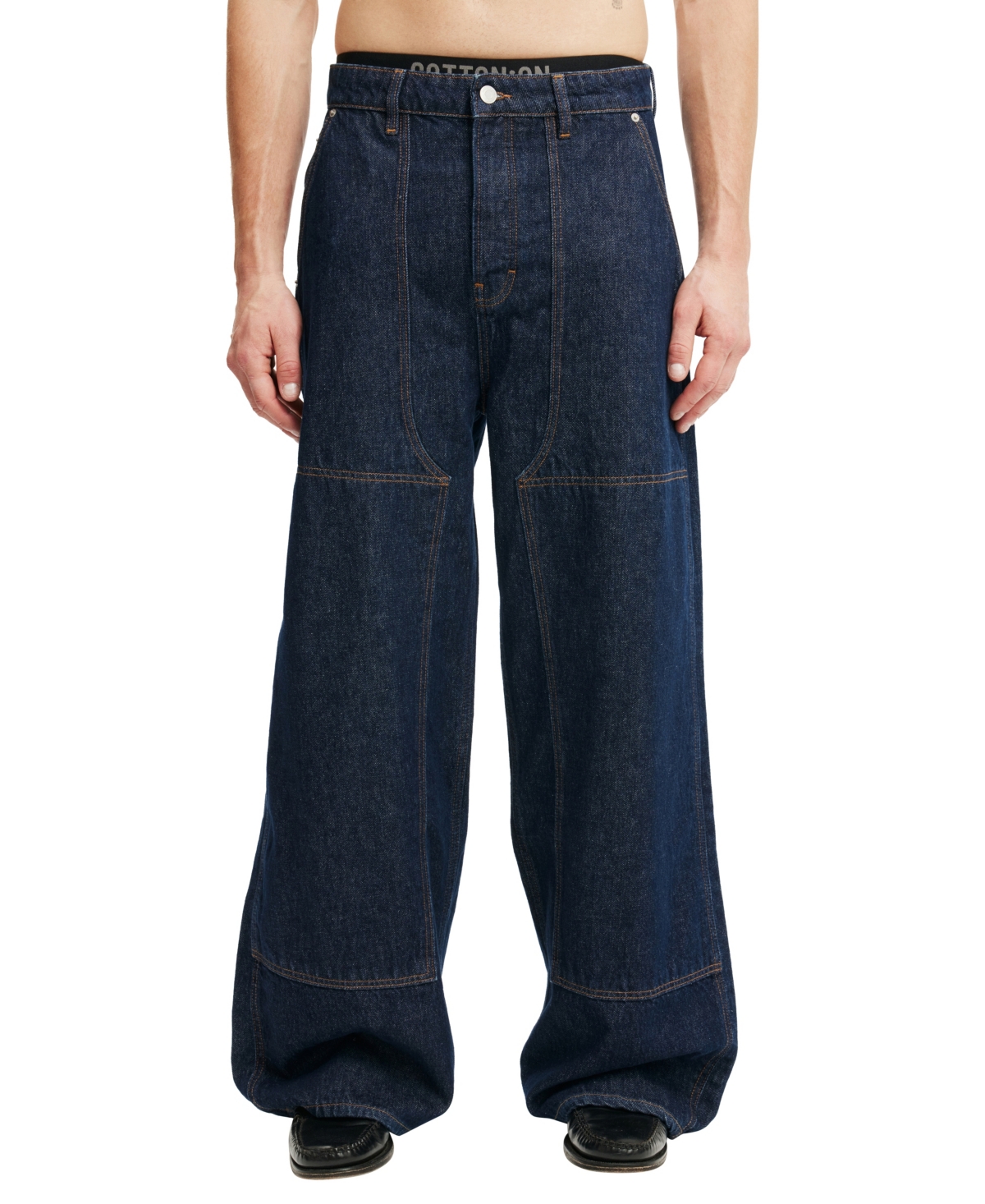 Men's Super Baggy Balloon Jean - Carpenter shutter blue