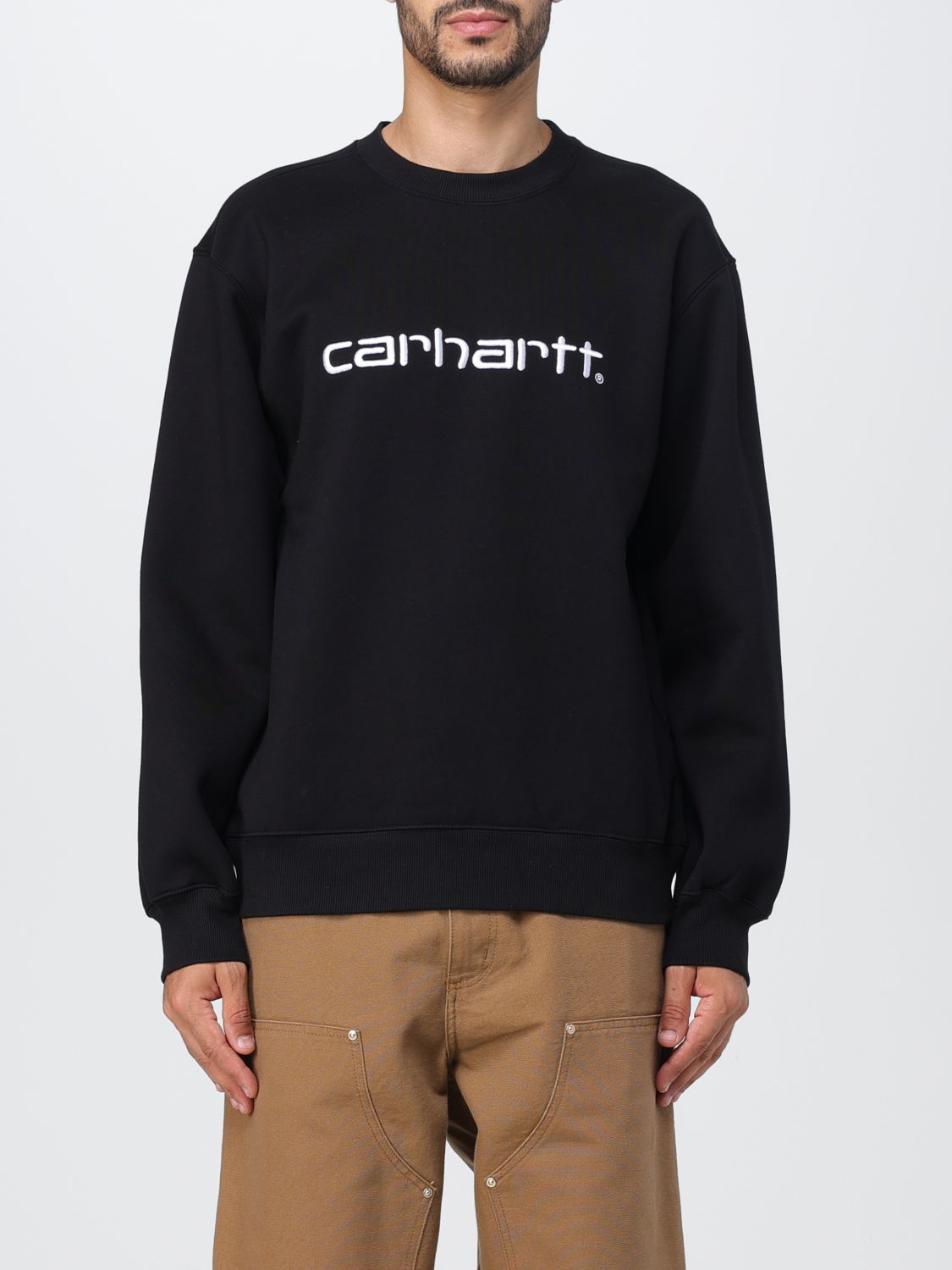 Sweatshirt Men color Black