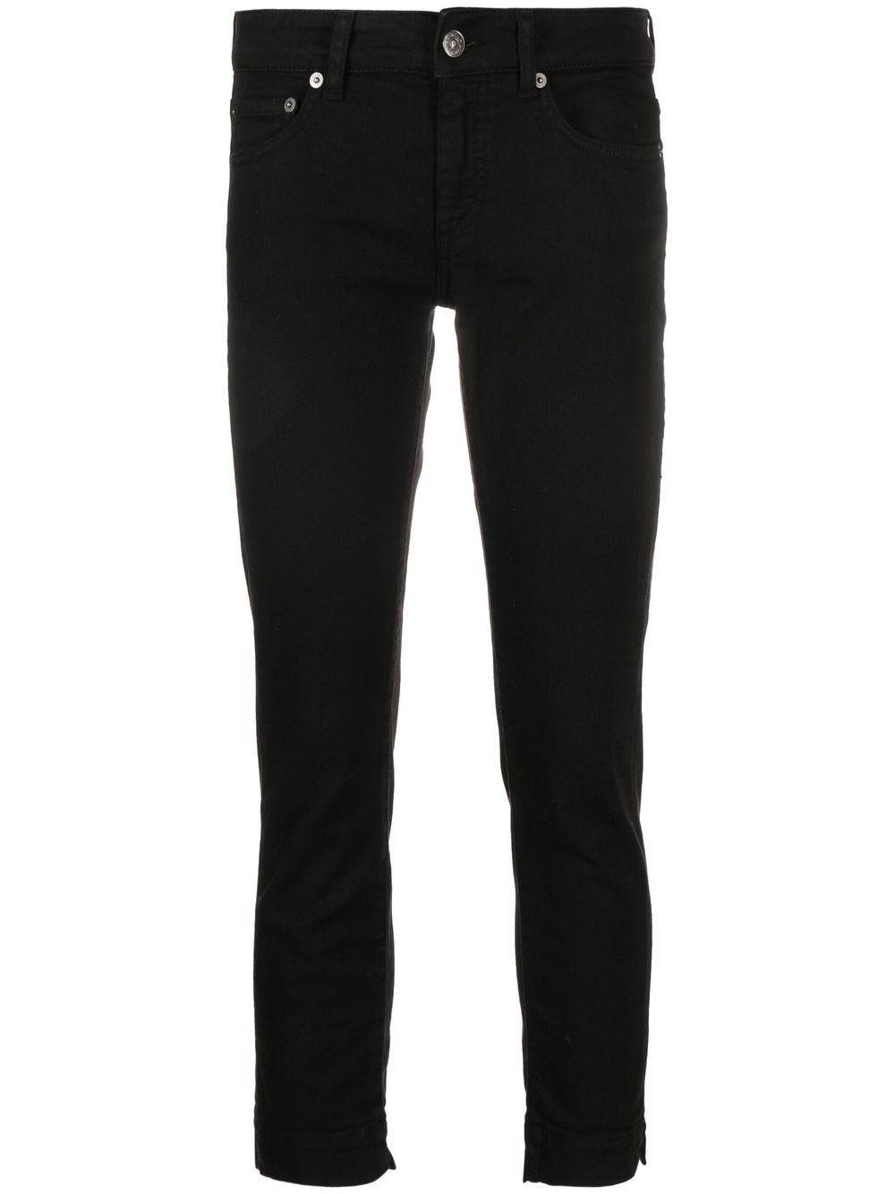 Super-skinny stretch cropped jeans - Blue