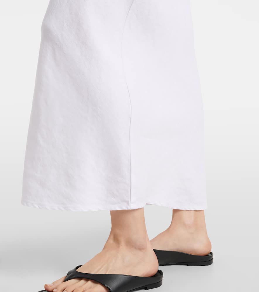 Beka linen maxi skirt