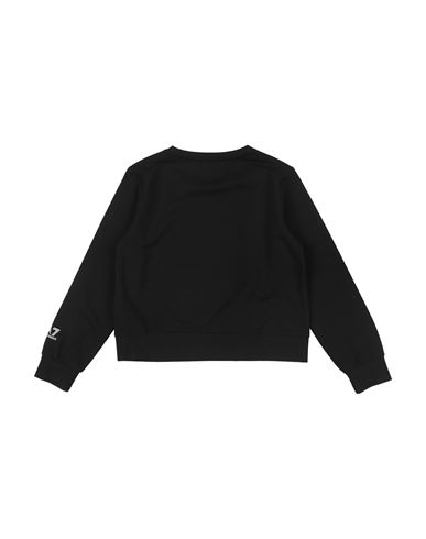 Ea7 Kid Girl Sweatshirt Black Size 10 Cotton