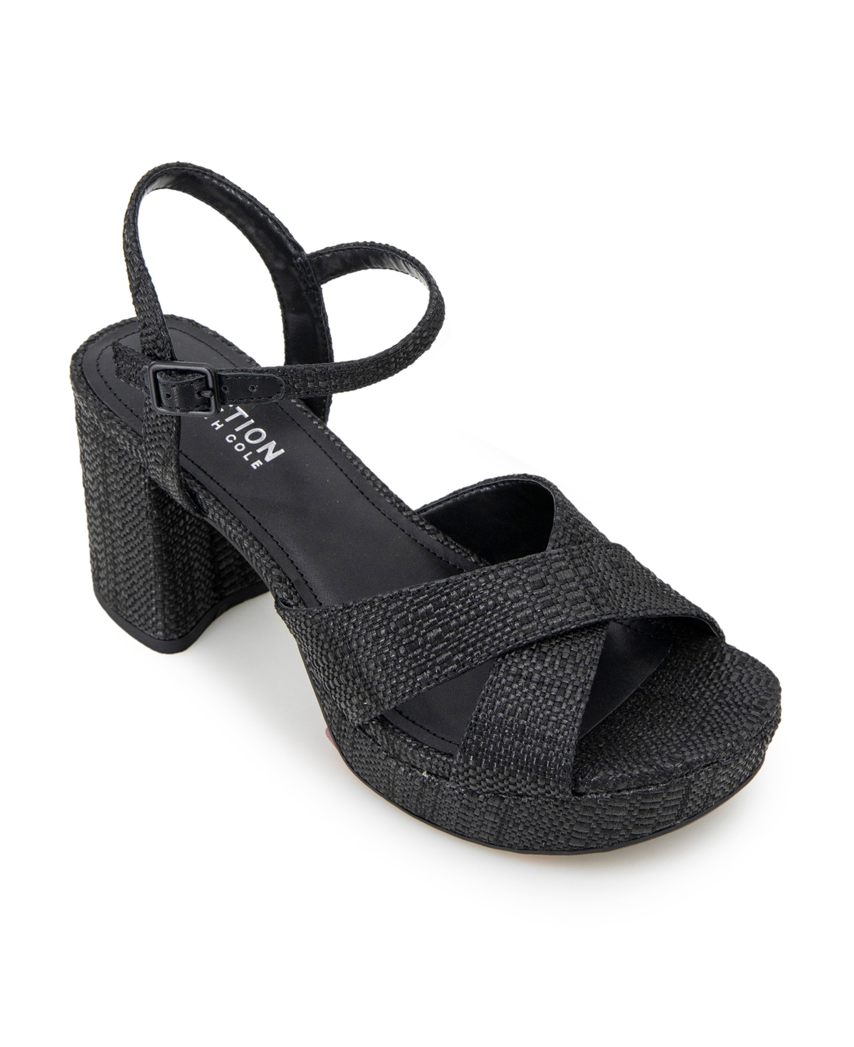 Women's Reeva Platform Heeled Dress Sandals - Black