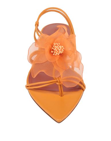 Woman Thong sandal Mandarin Size 6 Leather