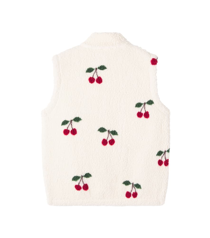 Konges Sløjd Jody printed teddy vest