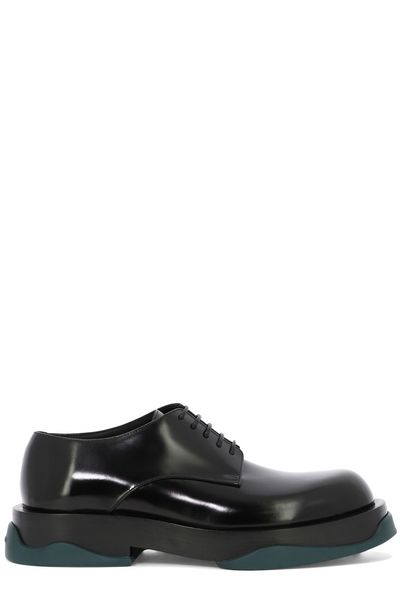 Jil Sander Round-Toe Lace-Up Shoes