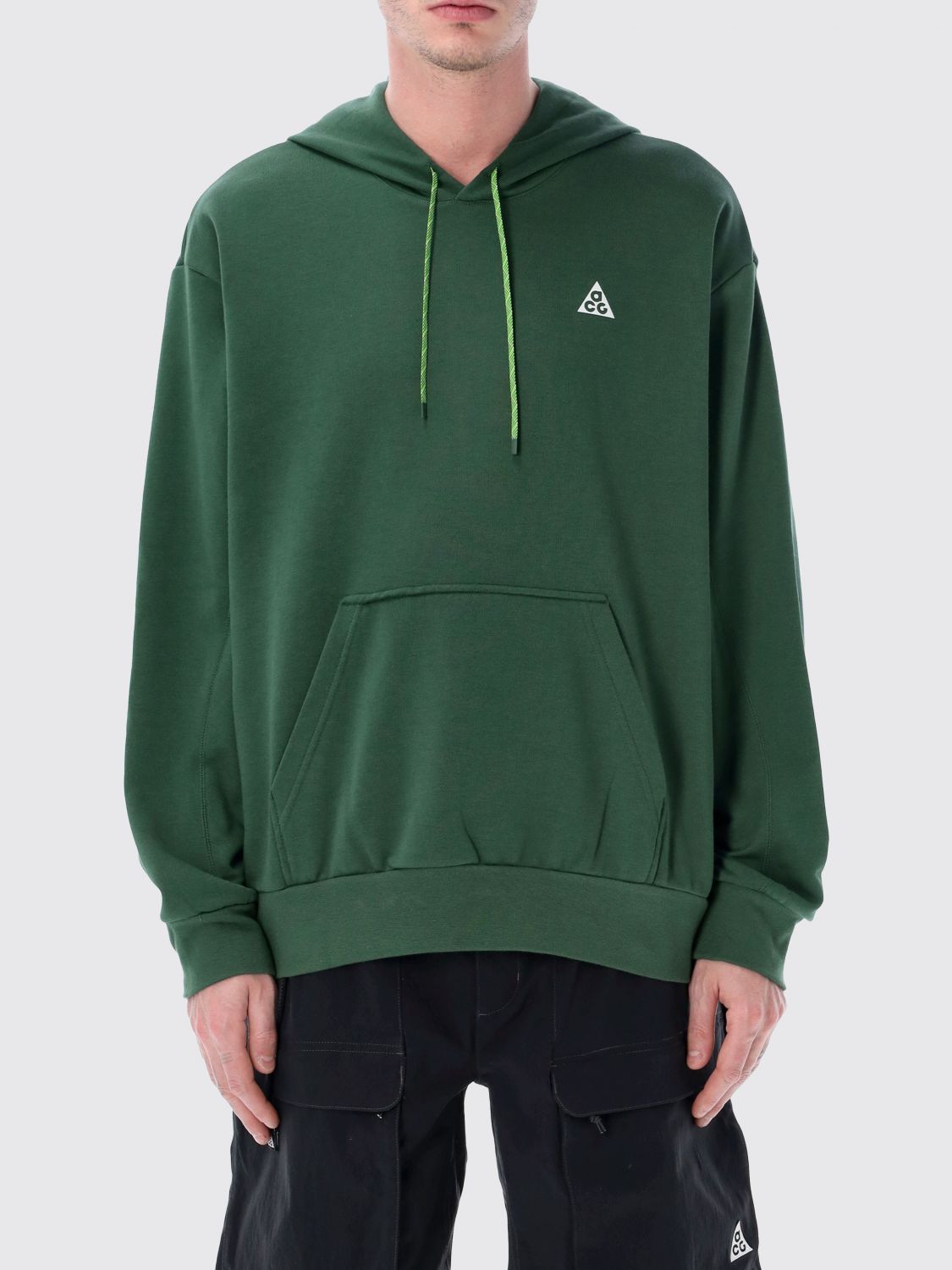 Sweatshirt Men color Green