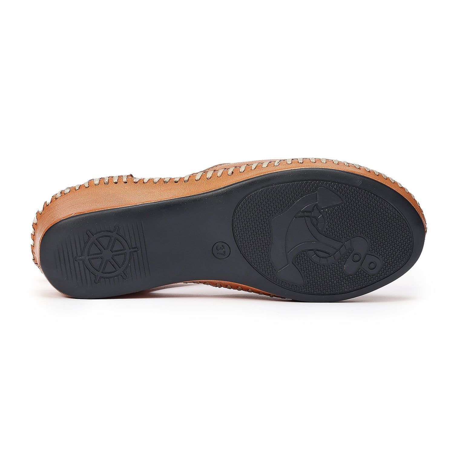 Hotter Women's 'Mdina' Wedge Sandals in Tan