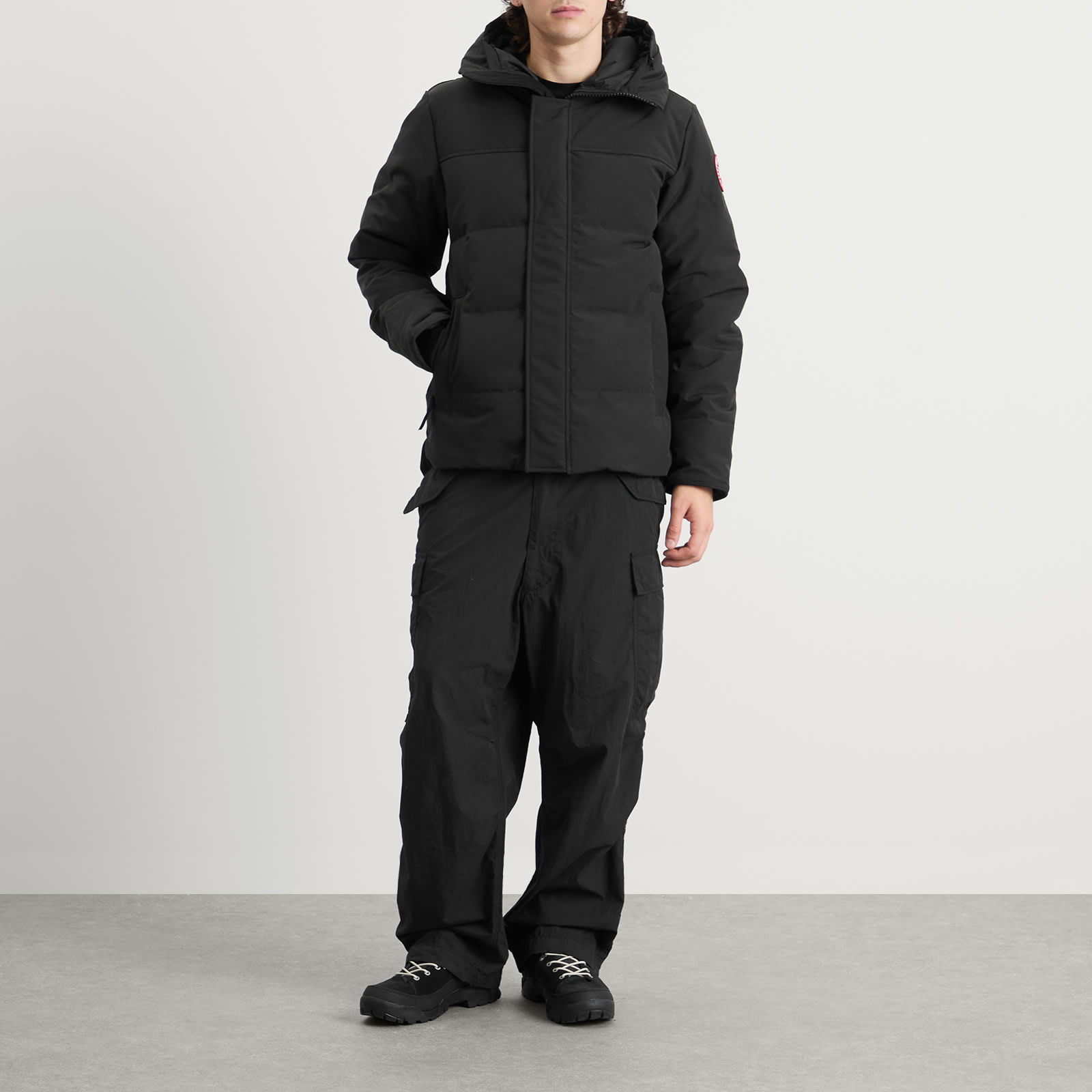 Men's Macmillan Parka Jacket in Black