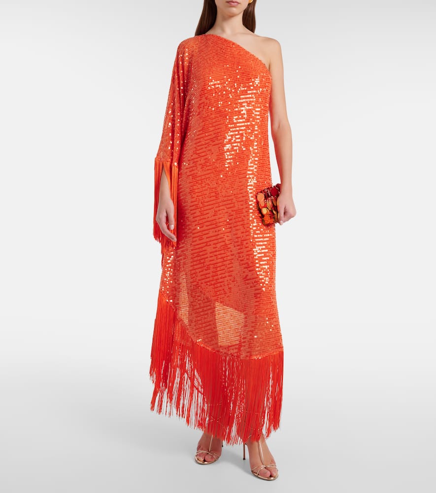 Spritz Disco sequined maxi dress