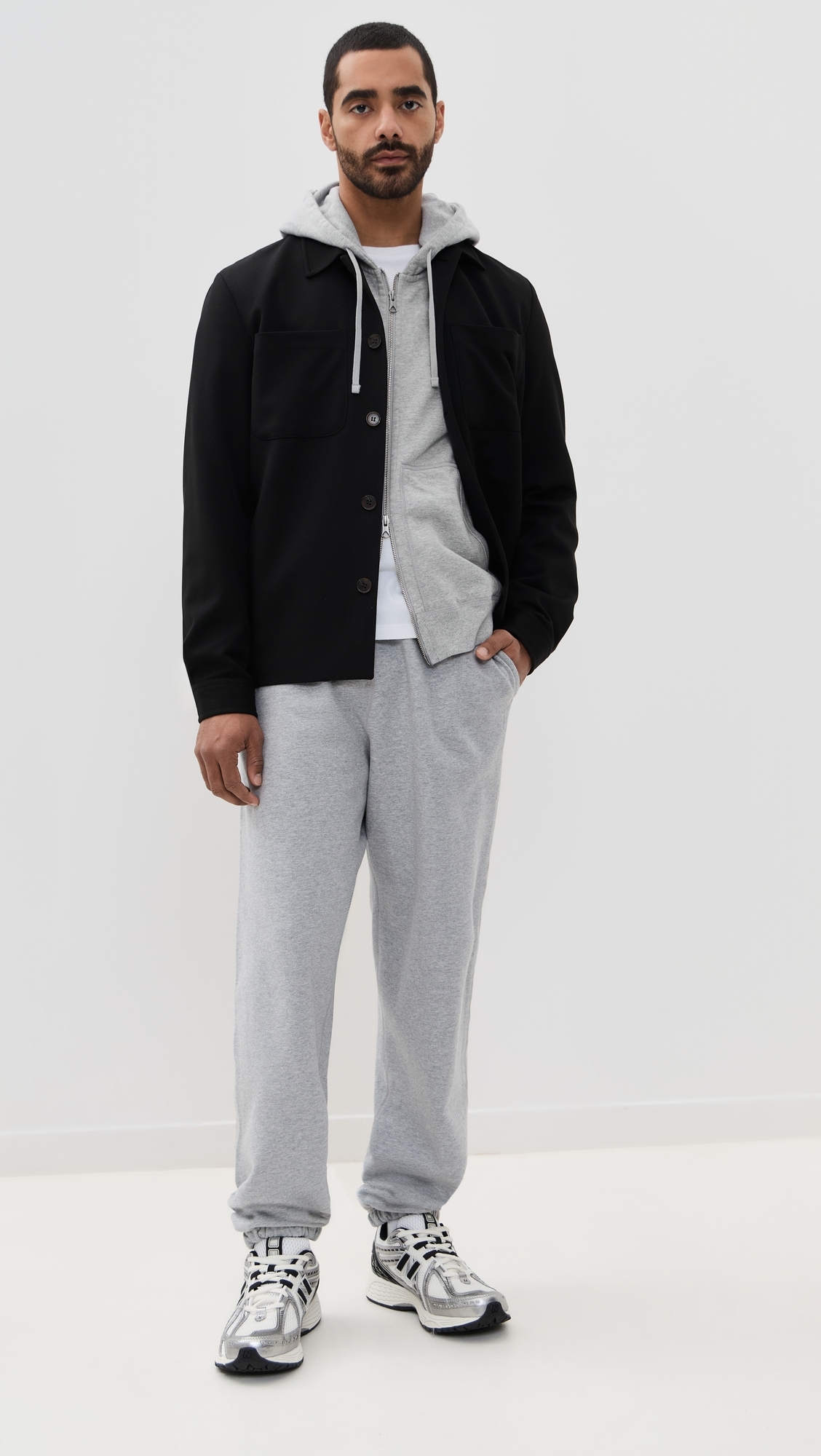 Reigning Champ Mid-Weight Terry Standard Zip Hoodie Hgrey