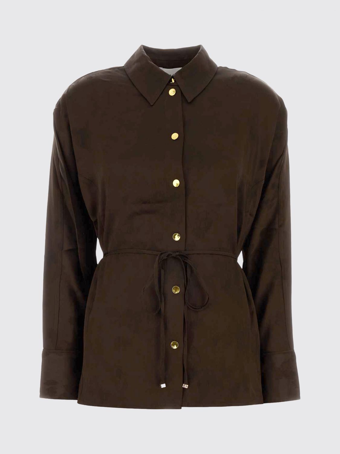 Shirt Woman color Brown