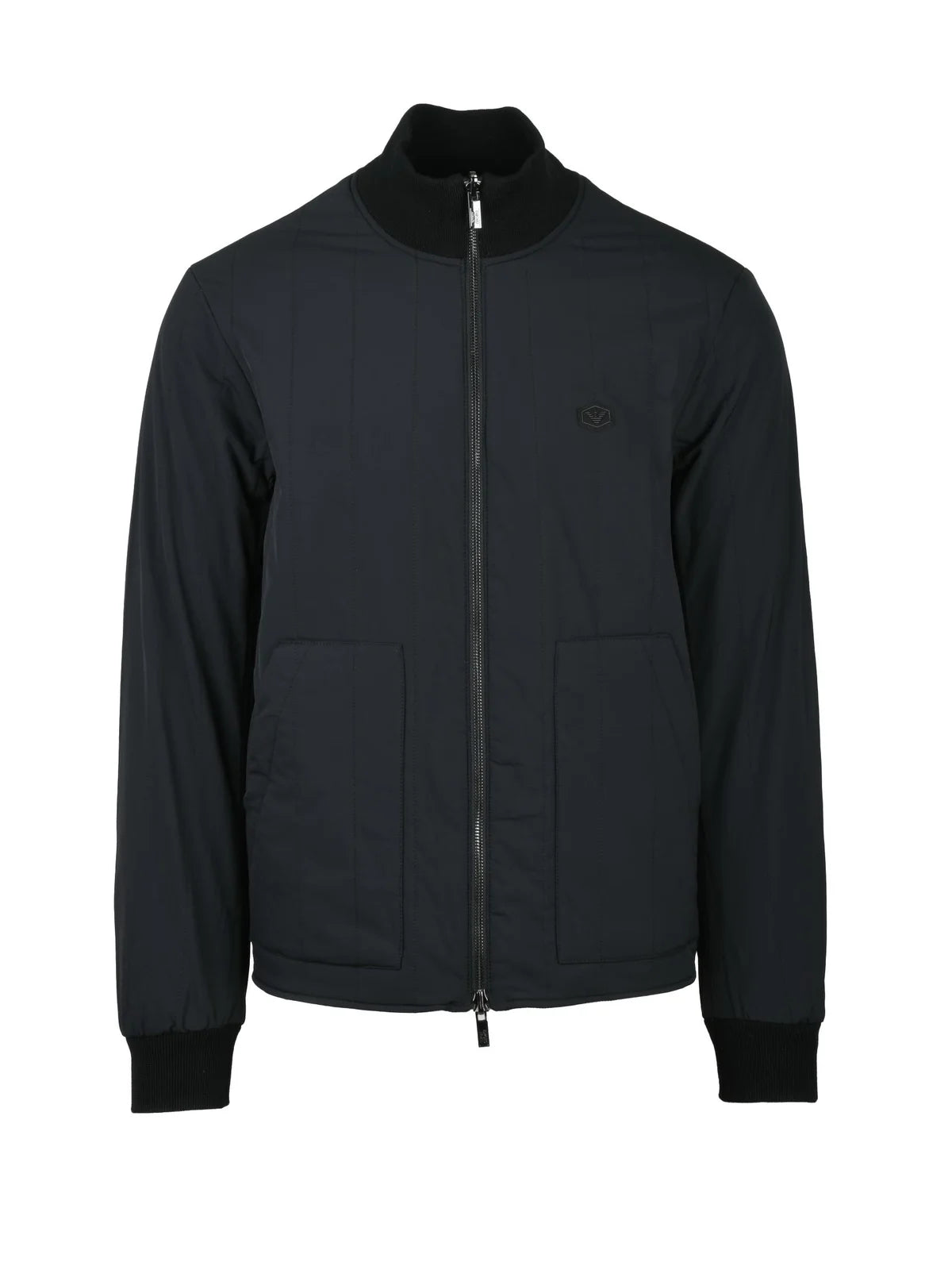 Reversible Nylon Jacket - Black