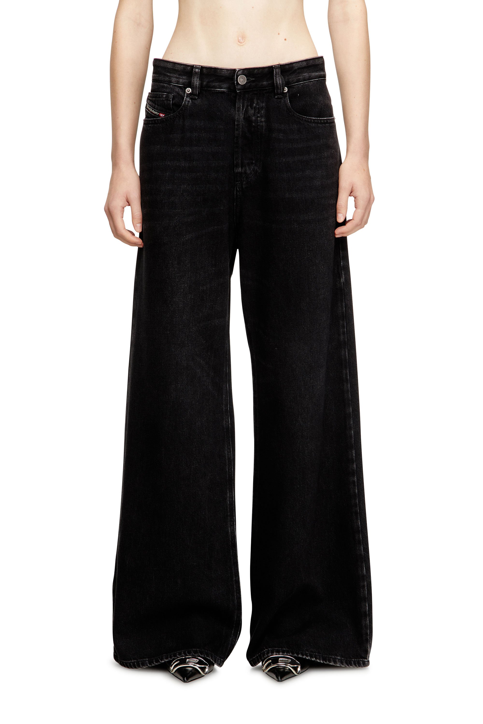 Relaxed Jeans - 1996 D-Sire - Jeans - Woman - Black