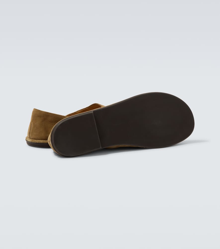 Canal suede loafers