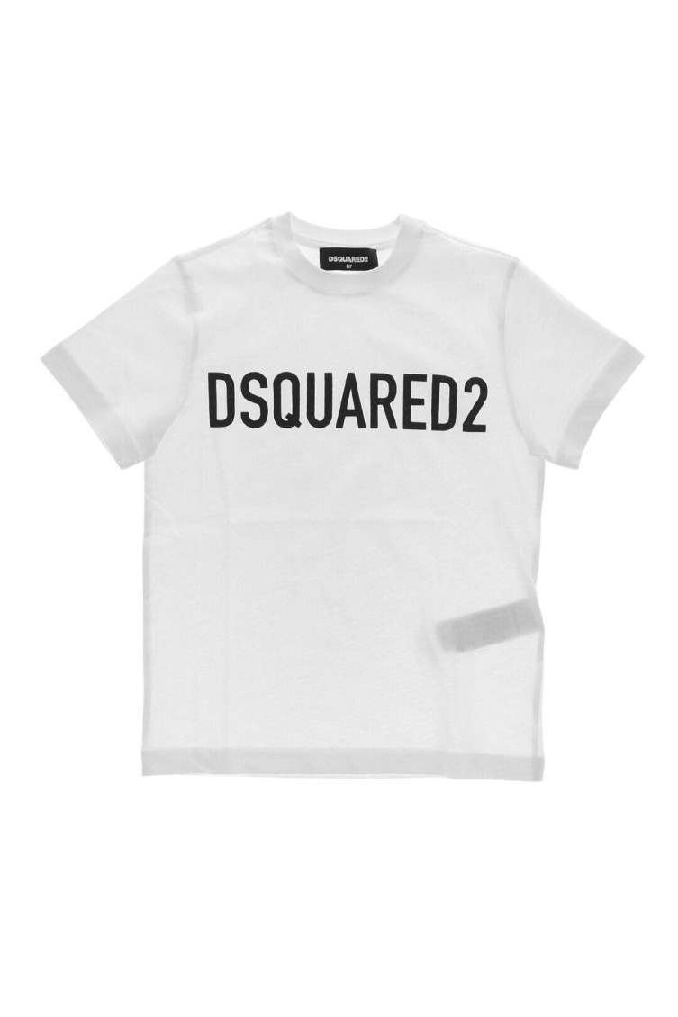 Boys White Regular T-Shirt