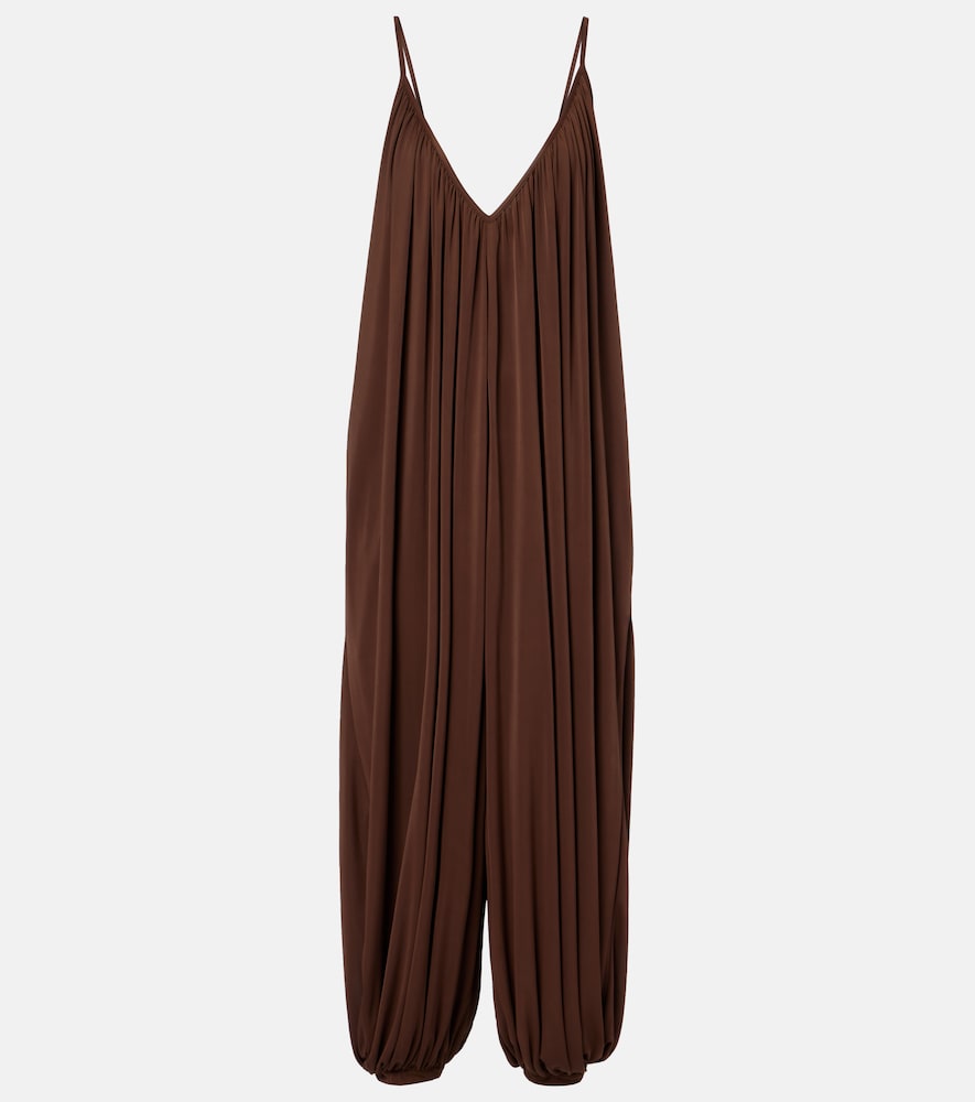Draped jumpsuit