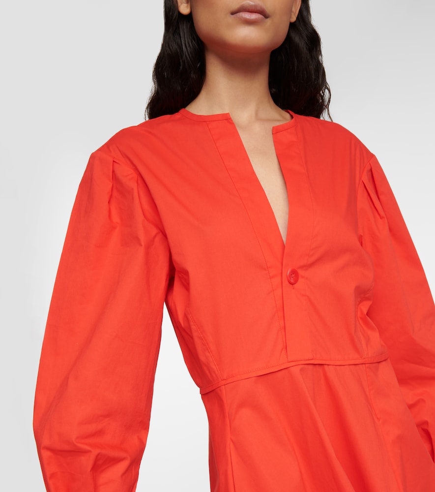 Proenza Schouler White Label cotton poplin midi dress