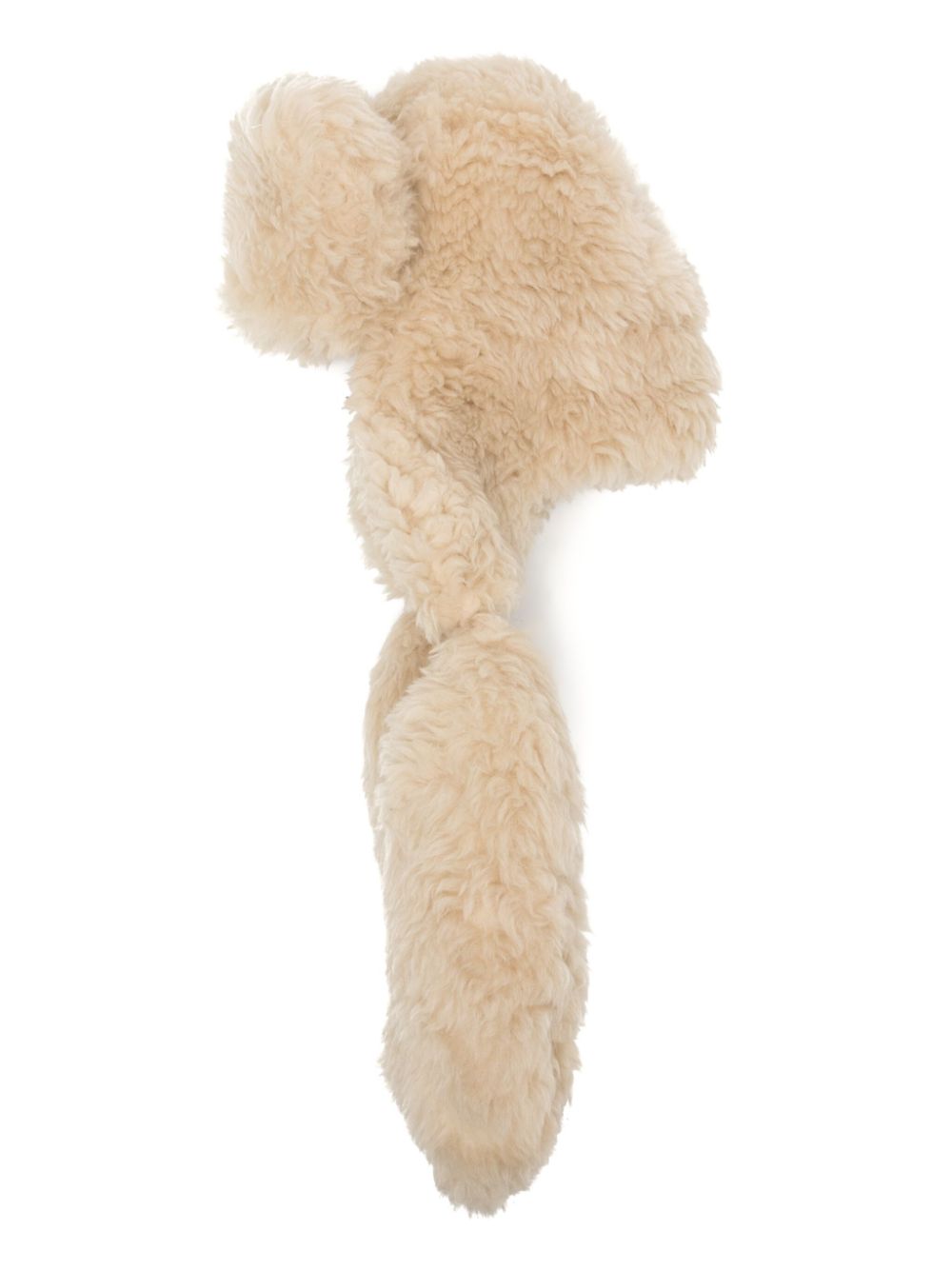 Faux-fur trapper hat - Neutrals