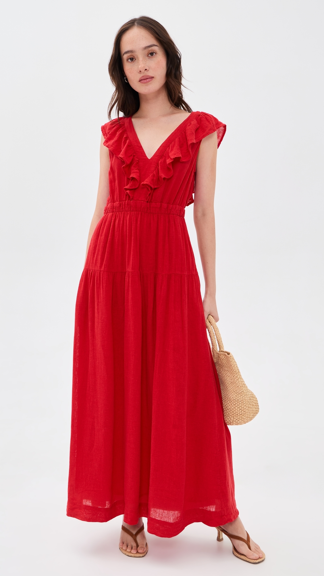 Beaux Dress Tomato