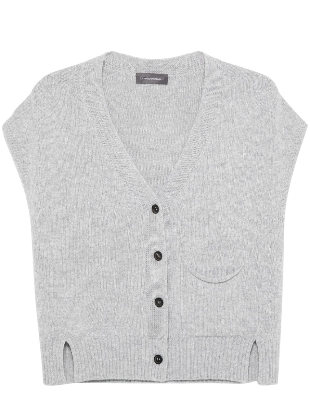 Cashmere vest - Grey