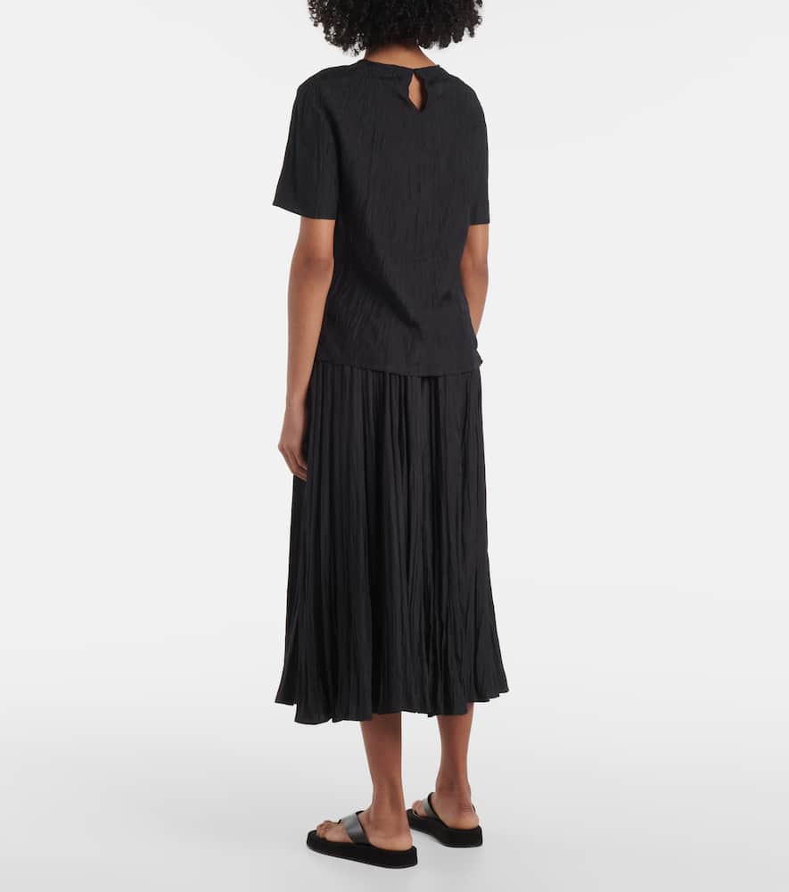 Brunet silk top