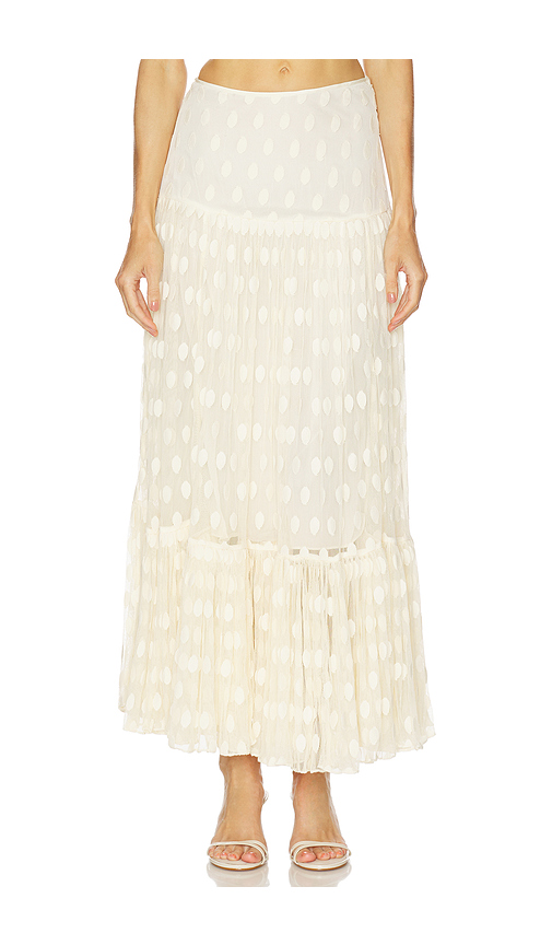 Ulla johnson falda maxi vera en color crema 8 también , 00, 10, 2