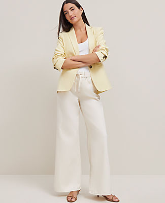 Ann Taylor The Petite Drawstring Slouchy  Jean