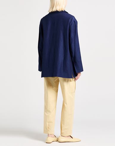 Woman Blazer Navy Size 2 Polyester, Viscose, Elastane