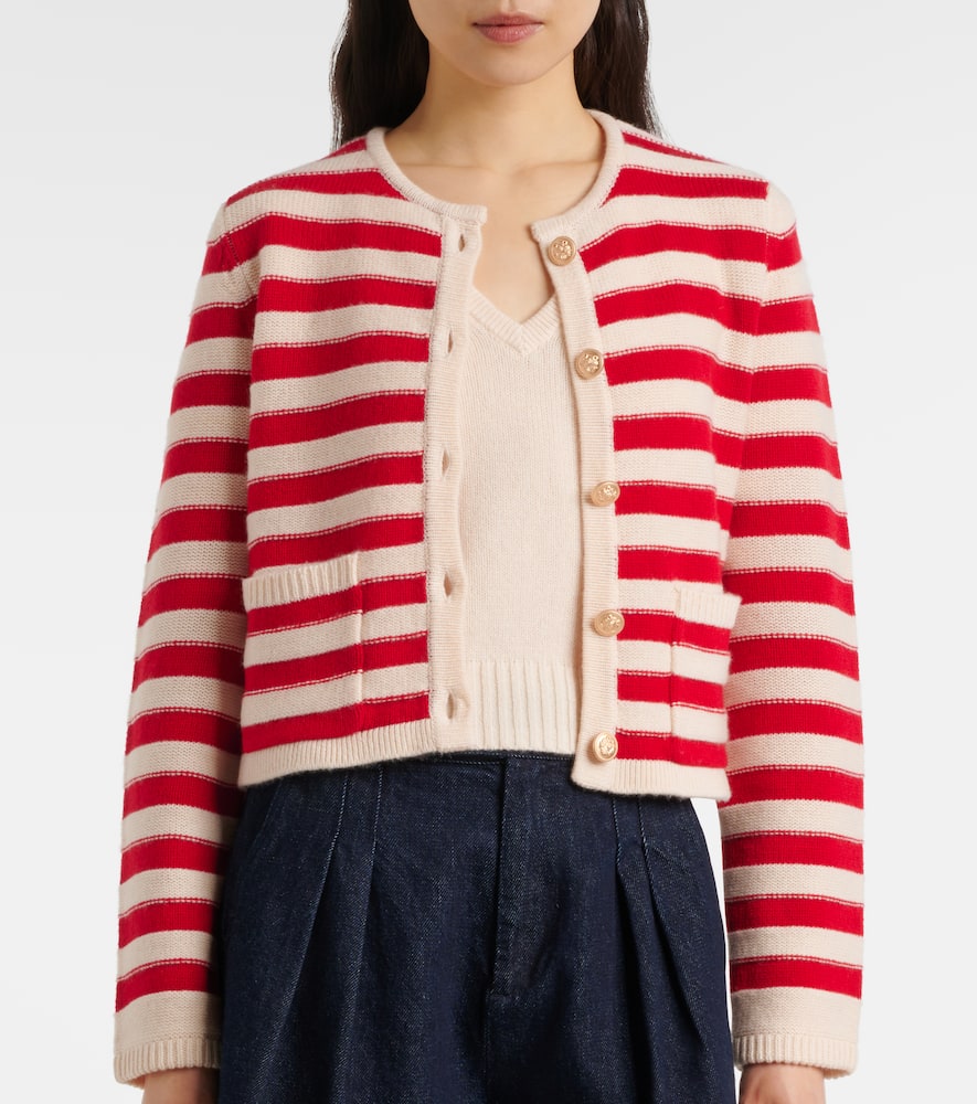 Wool and cashmere cardigan