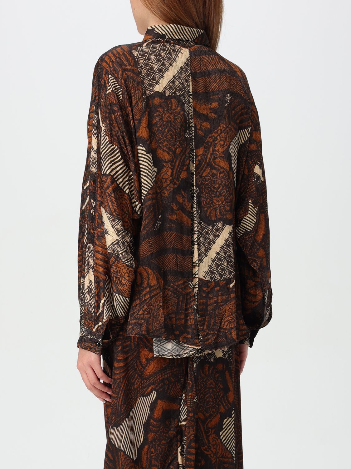 Shirt Woman color Brown
