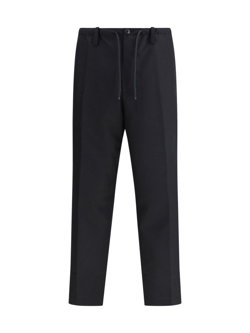 Dries Van Noten - drawstring waist straight leg trouser