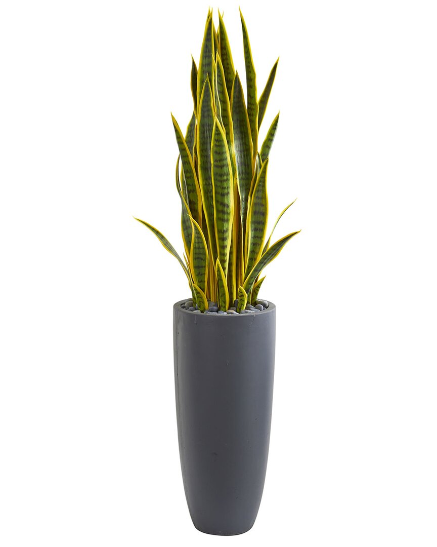 4.5Ft Sansevieria Artificial Plant In Planter