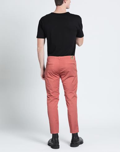 Man Pants Brick Size 30 Cotton, Elastane