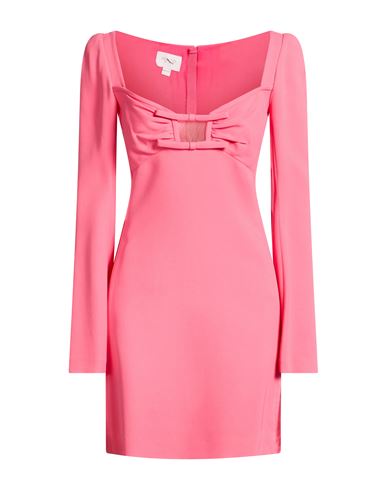 Woman Mini dress Fuchsia Size 2 Viscose