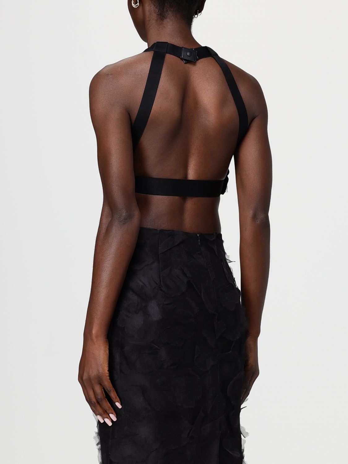 Top Woman color Black