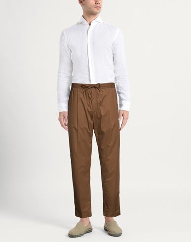 Racconta La Storia Man Pants Brown Size 38 Cotton