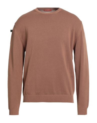 Man Sweater Brown Size L Cotton